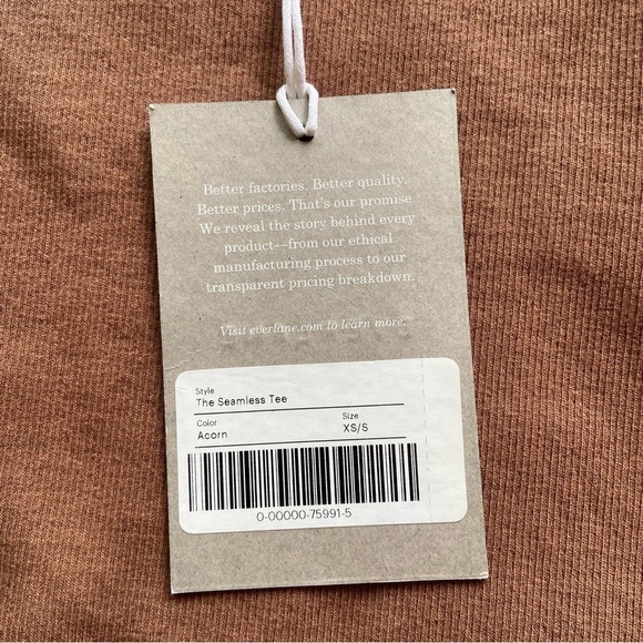 Womens Everlane seamless tee NWT size XS - Picture 7 of 11